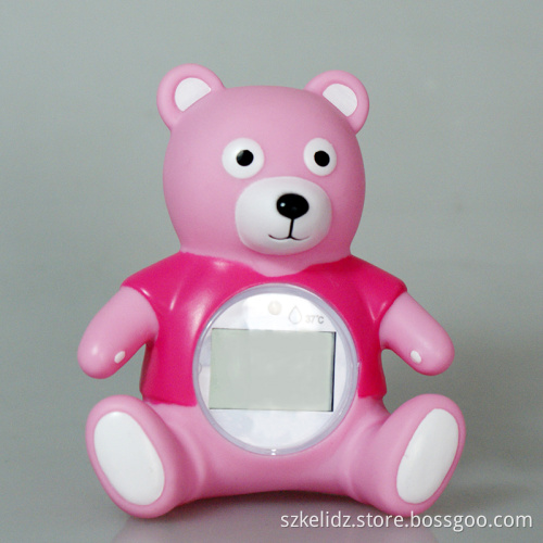 Kids Bear Bath Thermometer Flexible Room Sensor Thermometer For Kids